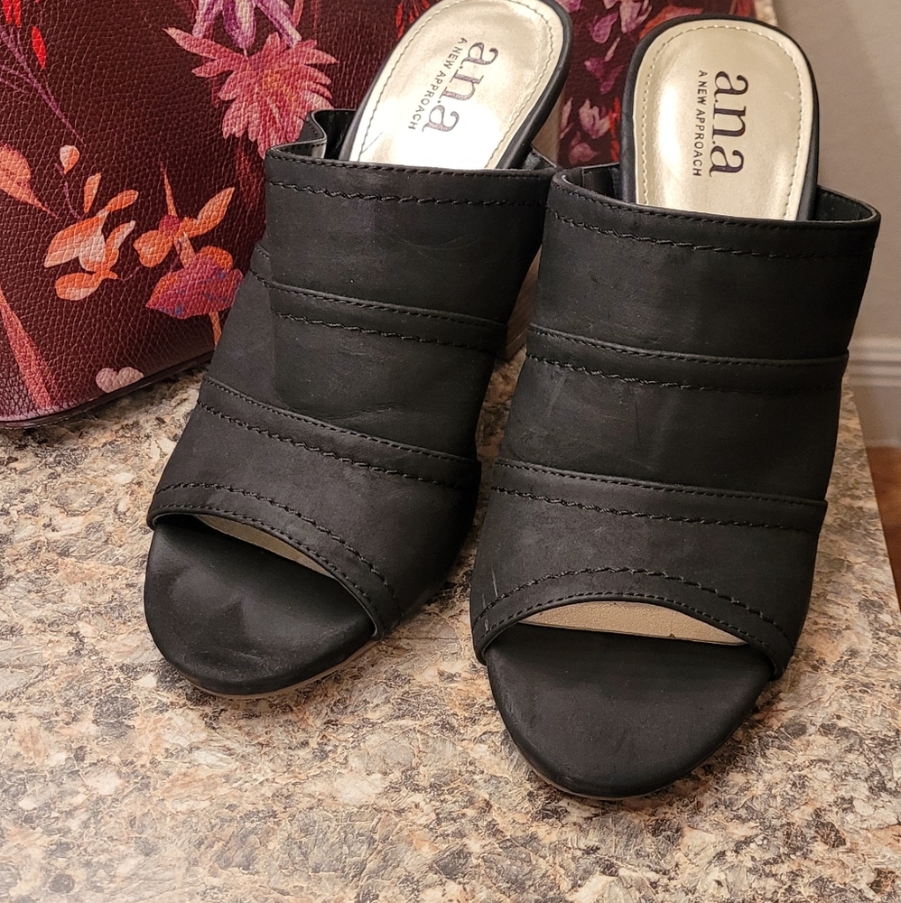 Black heels